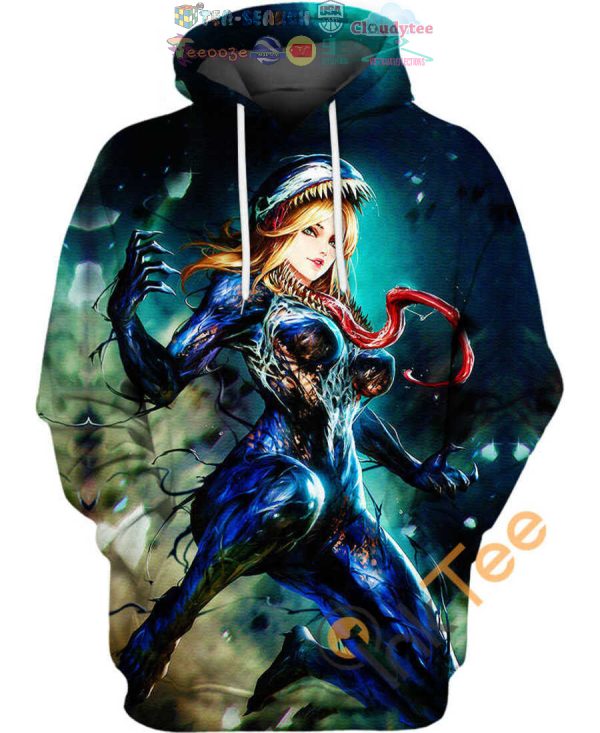 She-Venom Marvel Hoodie 3D