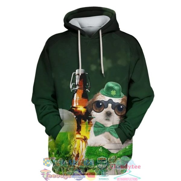 Shih Tzu St. Patrick’S Day 3D Hoodie