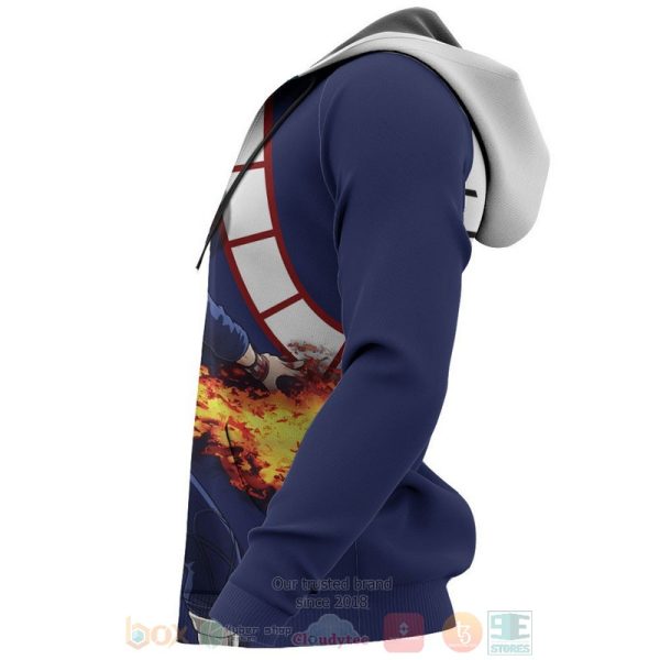 Shoto Todoroki Custom Anime My Hero Academia 3D Hoodie