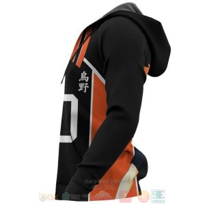 Shoyo Hinata Karasunos Haikyuu Anime 3D Hoodie