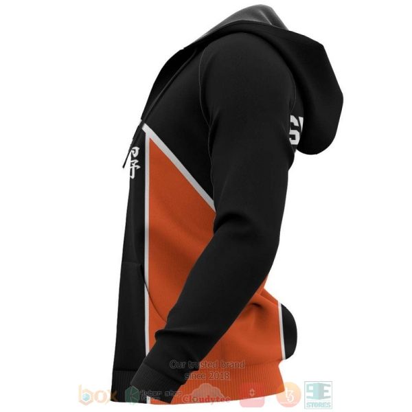 Shoyo Hinata Uniform Number 10 Karasuno Anime Haikyuu 3D Hoodie