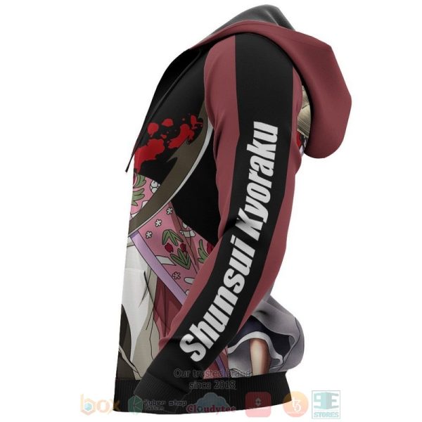 Shunsui Kyorakus Bleach Anime 3D Hoodie