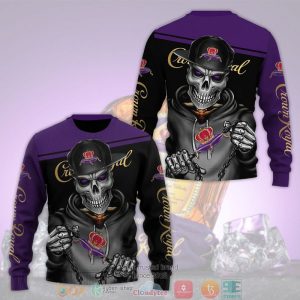 Skeleton Crown Royal 3D Shirt