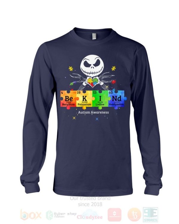 Skellington Autism Awareness 3D Hoodie