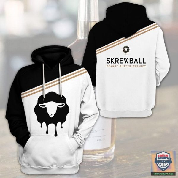 Skrewball Whiskey 3D All Over Print Hoodie