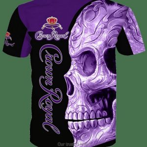 Skull Crown Royal 3D Shirt