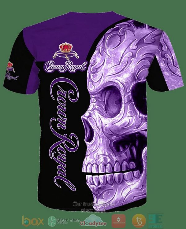 Skull Crown Royal 3D Shirt