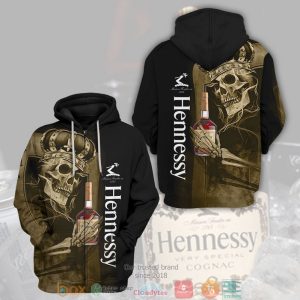 Skull King Hennessy 3D Shirt