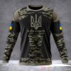 Slava Ukraine Ukrainian Flag Trident Ukraine Merchandise 3D Hoodie