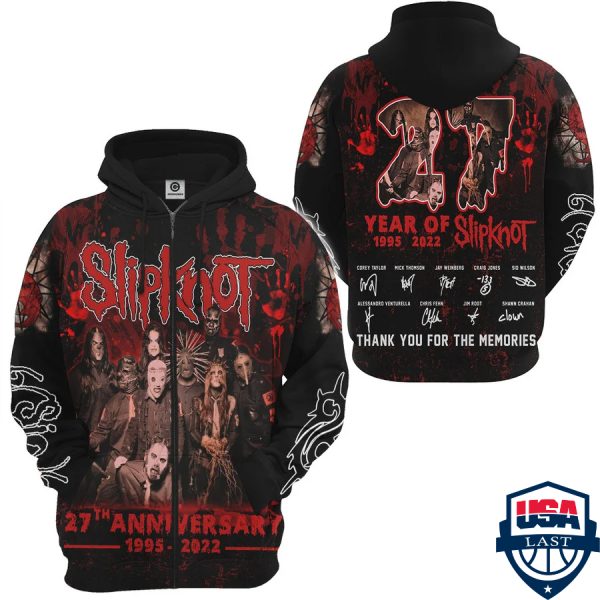 Slipknot Band Ver 7 3D Hoodie Apparel