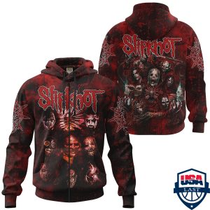 Slipknot Band Ver 8 3D Hoodie Apparel