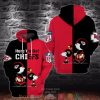 Snoopy Charlie Brown Kansas City Chiefs Nfl Here We Go 3D Hoodie