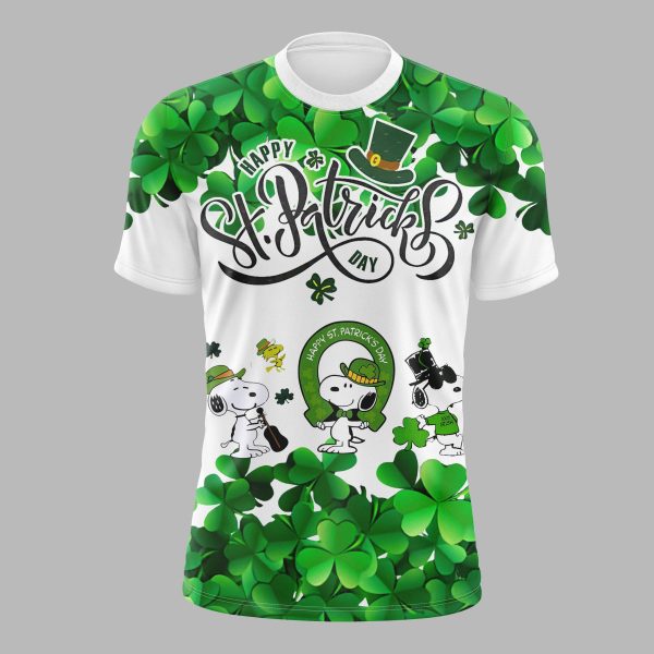 Snoopy Happy St Patrick’S Day 3D Shirt