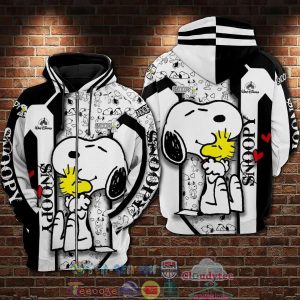 Snoopy Hug Woodstock 3D Hoodie