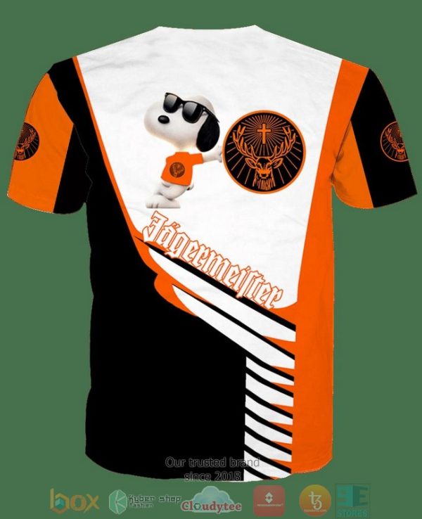 Snoopy Jagermeister 3D Shirt