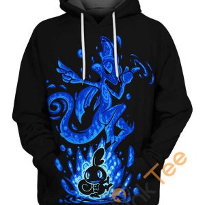 Sobble And Inteleon Pokemon Hoodie 3D