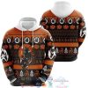 Son Goku Super Saiyan Fighting Dragon Ball Christmas Knitting 3D Hoodie