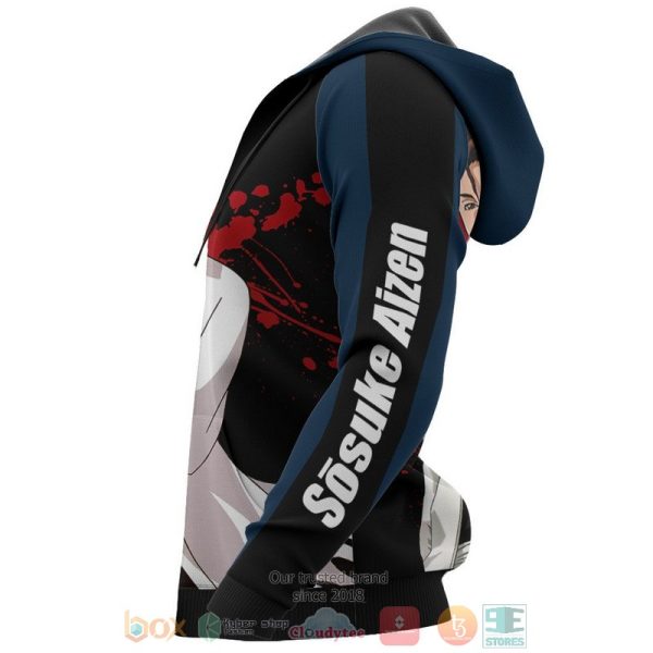 Sosuke Aizen Bleach Anime 3D Hoodie