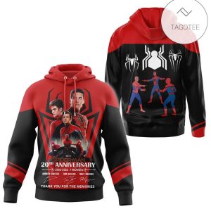 Spider Man 20Th Anniversary Hoodie