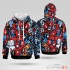 Spiderman Vs Symbiote 3D Hoodie