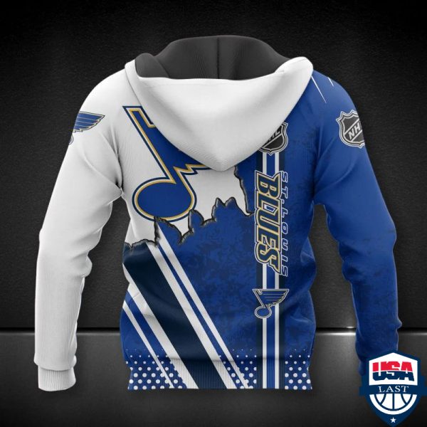 St. Louis Blues Nhl Ver 6 All Over Printed Hoodie