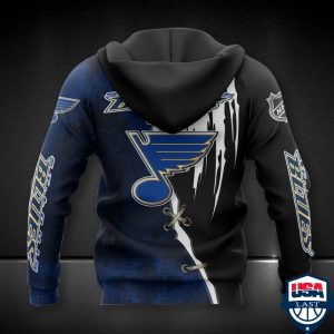 St. Louis Blues Nhl Ver 9 All Over Printed Hoodie