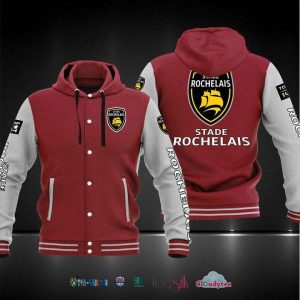 Stade Rochelais Baseball Hoodie Jacket