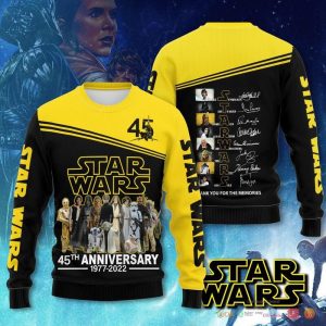 Star Wars 45Th Anniversary 3D Shirt