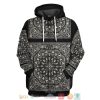 Star Wars Bandana Native American Black 3D Hoodie