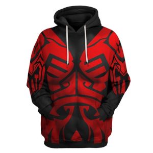 Star Wars Darth Maul Cosplay 3D Hoodie