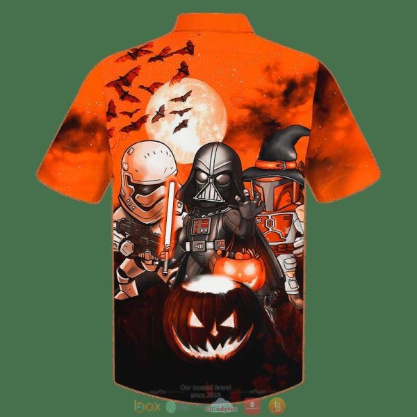 Star Wars Darth Vader Boba Fett Stormtrooper Halloween Night 3D Shirt