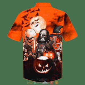 Star Wars Darth Vader Boba Fett Stormtrooper Wizard Halloween 3D Shirt