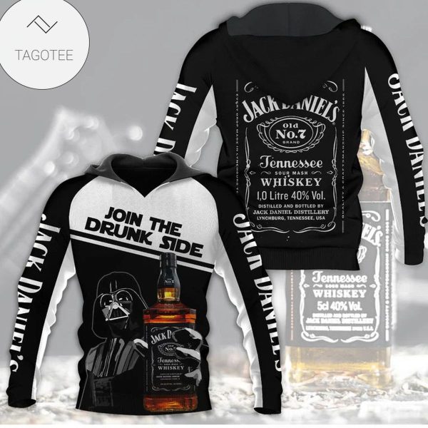 Star Wars Darth Vader Join The Drunk Side Jack Daniel’S Hoodie