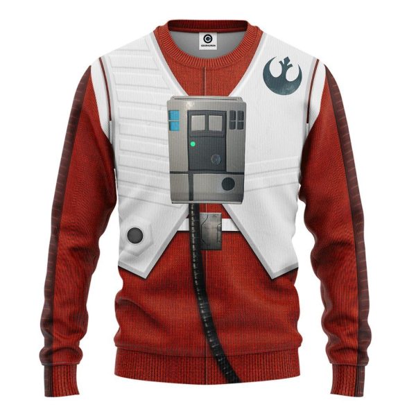 Star Wars Poe Dameron 3D Hoodie