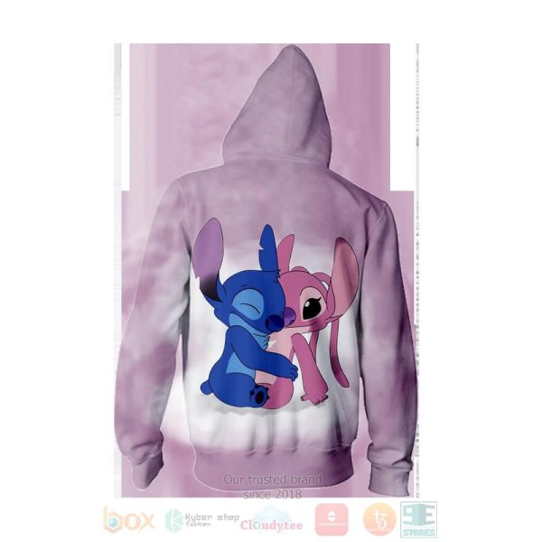 Stitch & Angel 3D Hoodie