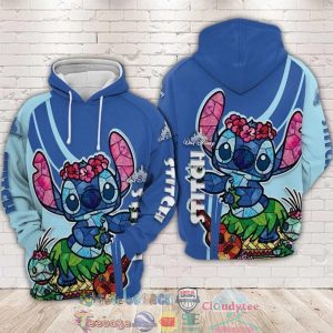 Stitch Hula Dance 3D Hoodie