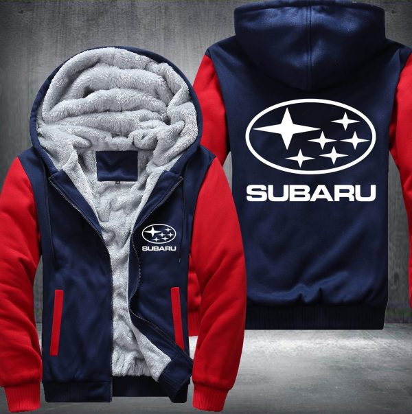 Subaru Fleece Hoodie Jacket