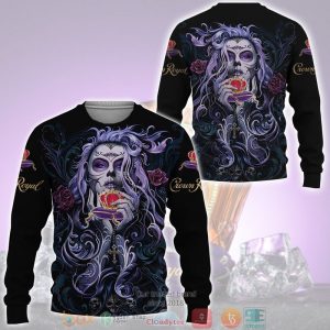 Sugar Skull Girl Crown Royal 3D Shirt