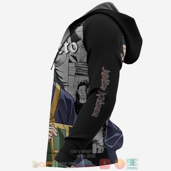 Suguru Geto Jujutsu Kaisen Anime Manga Style 3D Hoodie