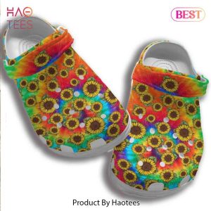 Sunflower Colorful Croc Shoes Women -Be Yourself Shoes Crocbland Clog Birthday Gifts For Daughter Niece