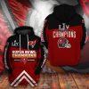 Super Bowl Liv Champions Nfl Tampa Bay Buccaneers 3D Hoodie