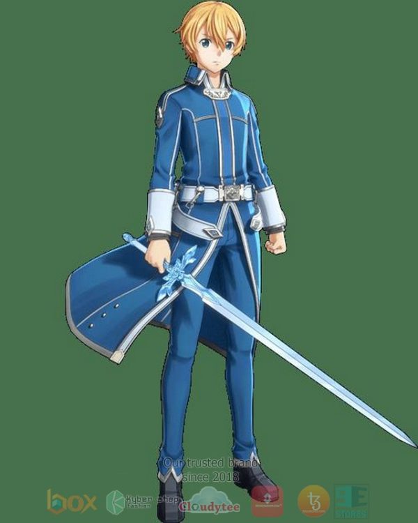 Sword Art Online Eugeo Uniform Anime 3D Hoodie