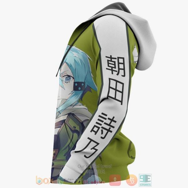 Sword Art Online Shino Asada Anime 3D Hoodie