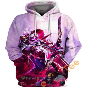 Sylvanas Windrunner Warcraft Hoodie 3D