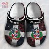 Symbols In Dominican Flag Personalized Crocs Shoes