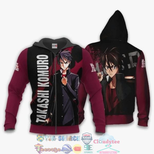 Takashi Komuro Highschool Of The Dead 3D Hoodie