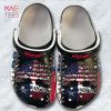 Texas Roots Gift Texan American Flag Crocs Shoes