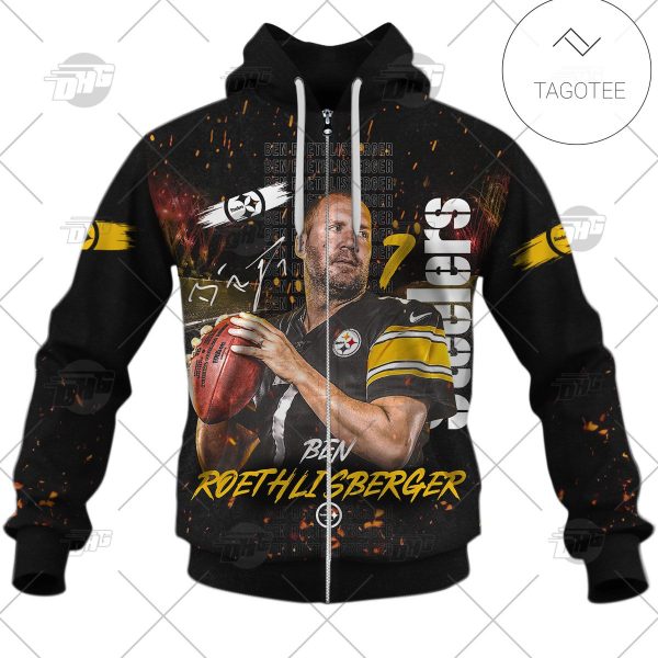 Thank You Big Ben Roethlisberger #7 Pittsburgh Steelers Nfl Thanks For The Memories Shirt Hoodie