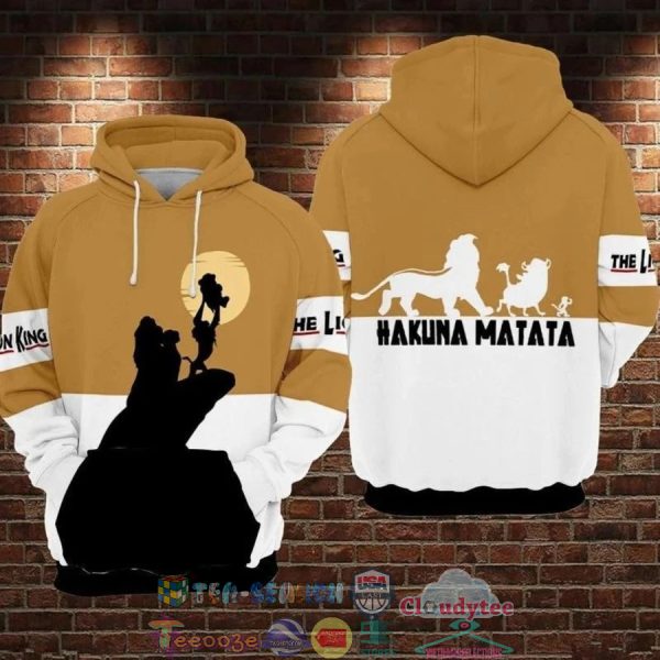 The Birth Lion King Hakuna Matata 3D Hoodie