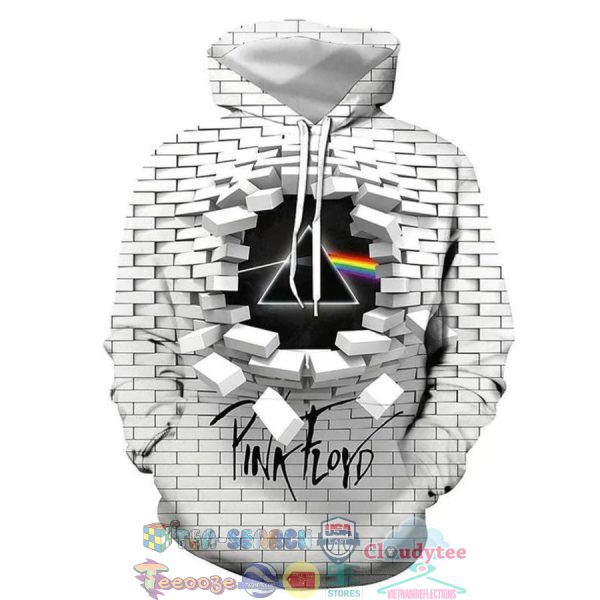 The Dark Side Of The Moon Pink Floyd Rock Band 3D Hoodie